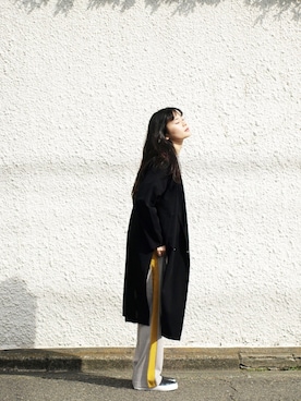 「slickmist（スリックミスト）のアイテム」を使った、perky room スタッフさん（レディース・162cm）の春コーディネート