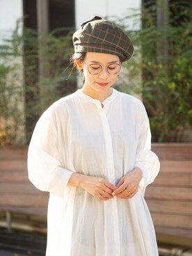 「perkyroom」｜perky room スタッフさん（レディース・152cm）の夏コーディネート