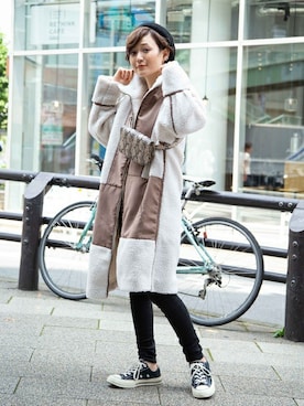 perky room スタッフさん（レディース・162cm）の夏コーディネート