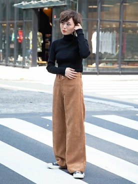 「アイテム（イヤリング（片耳用））」を使った、perky room スタッフさん（レディース・162cm）の夏コーディネート