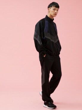 perky room スタッフさん(メンズ・181cm)の春コーディネート