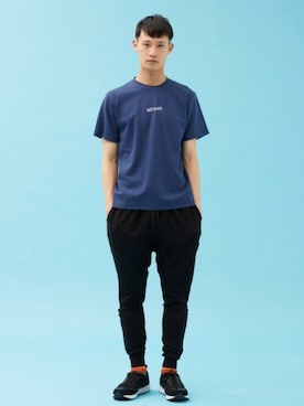 「Not So Ape（ノットソーエイプ）のアイテム」を使った、perky room スタッフさん（メンズ・181cm）の春コーディネート