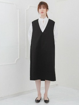 perky room スタッフさん（レディース・170cm）の春コーディネート