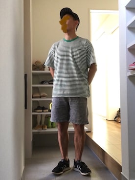 「the Apartment（ジ　アパートメント）のアイテム」を使った、ボルさん（メンズ・172cm）の夏コーディネート