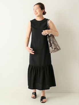 「U by SPICK&SPAN（ユーバイスピックアンドスパン）のアイテム」を使った、Kateさん（レディース・163cm）の夏コーディネート