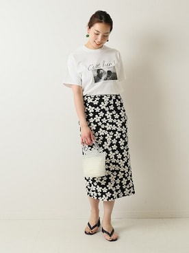 「U by SPICK&SPAN（ユーバイスピックアンドスパン）のアイテム」を使った、Kateさん（レディース・163cm）の夏コーディネート