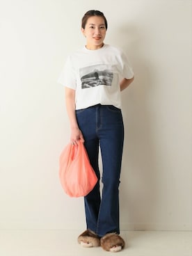 「U by SPICK&SPAN（ユーバイスピックアンドスパン）のアイテム」を使った、Kateさん（レディース・163cm）の夏コーディネート