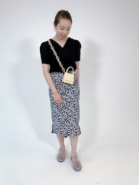 「U by SPICK&SPAN（ユーバイスピックアンドスパン）のアイテム」を使った、Kateさん（レディース・163cm）の夏コーディネート