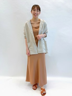 「U by SPICK&SPAN（ユーバイスピックアンドスパン）のアイテム」を使った、Kateさん（レディース・163cm）の夏コーディネート