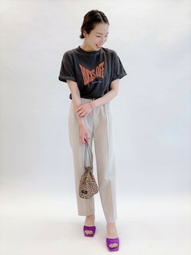 「U by SPICK&SPAN（ユーバイスピックアンドスパン）のアイテム」を使った、Kateさん（レディース・163cm）の夏コーディネート