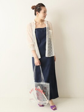 「U by SPICK&SPAN（ユーバイスピックアンドスパン）のアイテム」を使った、Kateさん（レディース・163cm）の夏コーディネート