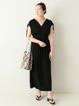 「U by SPICK&SPAN（ユーバイスピックアンドスパン）のアイテム」を使った、Kateさん（レディース・163cm）の夏コーディネート