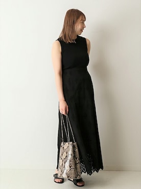 「U by SPICK&SPAN（ユーバイスピックアンドスパン）のアイテム」を使った、Kateさん（レディース・163cm）の夏コーディネート