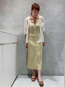 「U by SPICK&SPAN（ユーバイスピックアンドスパン）のアイテム」を使った、Kateさん（レディース・163cm）の夏コーディネート
