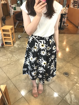 ♡まーさん◡̈*⑅♡さん（レディース・155cm）の夏コーディネート