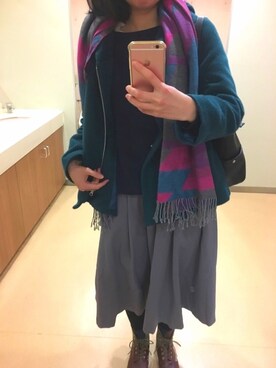 朧。さん(レディース・161cm)の冬コーディネート