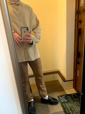 ゆーさん（メンズ・174cm）の春コーディネート