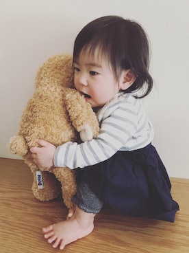 Nico◡̈♥︎さん（キッズ・70cm）の春コーディネート