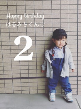 Nico◡̈♥︎さん(キッズ・80cm)の春コーディネート