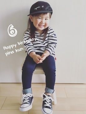 Nico◡̈♥︎さん(キッズ・80cm)の春コーディネート