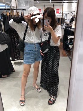 ユさん(レディース・151cm)の夏コーディネート