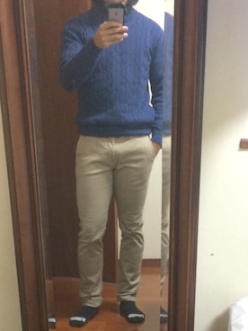 カーゴパンツを使った ベージュのチノパン のメンズコーディネート一覧 Wear