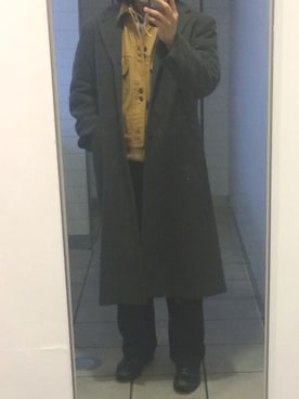 「TAKEO KIKUCHI TOKYO（タケオキクチトウキョウ）のアイテム（ブルゾン）」を使った、中村 健太郎さん（メンズ・173cm）の秋コーディネート