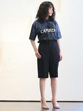 「CAMBER（キャンバー）のアイテム」を使った、sakuraiさん（レディース・153cm）の夏コーディネート