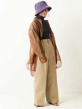 sakuraiさん(レディース・153cm)の秋コーディネート