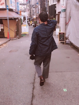 「J.M. WESTON（ジェイエムウエストン）のアイテム（その他シューズ）」を使った、shuuuuunさん（メンズ・174cm）の秋コーディネート