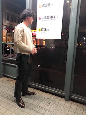 「J.M. WESTON（ジェイエムウエストン）のアイテム（ブーツ）」を使った、shuuuuunさん（メンズ・174cm）の春コーディネート