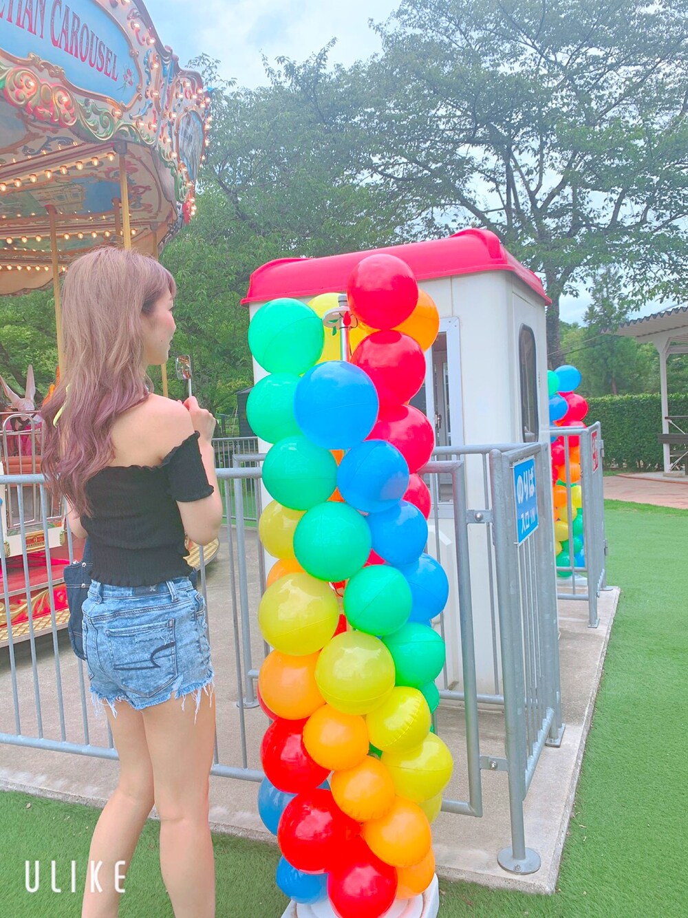 「summerstyle」｜「ANAPのアイテム（トップス、ブラック系）」を使った、Fさん（レディース・160cm）の秋コーディネートの1枚目の写真