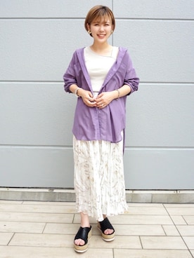 つかささん（レディース・158cm）の夏コーディネート