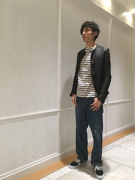 komatsubaraさん（メンズ・181cm）の春コーディネート