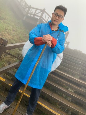 「LUCY（ルーシー）のアイテム」を使った、小宝宝综合症さん（レディース・185cm）の春コーディネート
