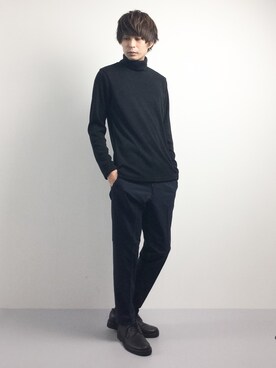 セキユウスケさん（メンズ・180cm）の冬コーディネート