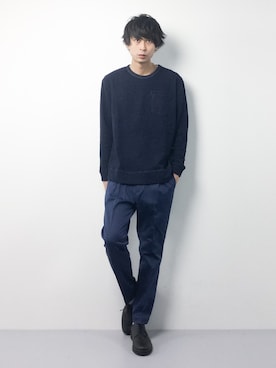 セキユウスケさん（メンズ・180cm）の冬コーディネート
