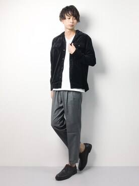 セキユウスケさん（メンズ・180cm）の冬コーディネート