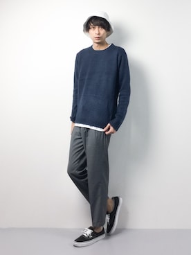 「DETAILS（ディテールズ）のアイテム」を使った、セキユウスケさん（メンズ・180cm）の冬コーディネート