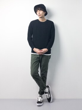 セキユウスケさん（メンズ・180cm）の冬コーディネート