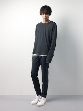 セキユウスケさん（メンズ・180cm）の冬コーディネート
