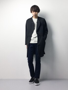 セキユウスケさん（メンズ・180cm）の冬コーディネート