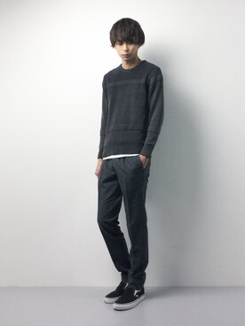 セキユウスケさん（メンズ・180cm）の冬コーディネート