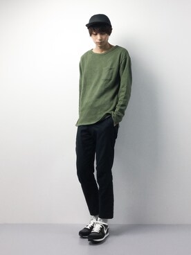 セキユウスケさん（メンズ・180cm）の冬コーディネート