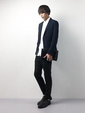 セキユウスケさん（メンズ・180cm）の冬コーディネート