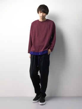 セキユウスケさん（メンズ・180cm）の冬コーディネート