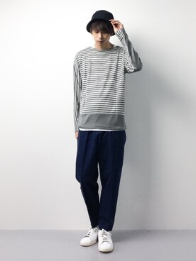 セキユウスケさん（メンズ・180cm）の冬コーディネート