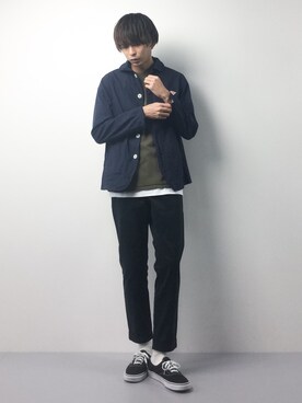 セキユウスケさん（メンズ・180cm）の春コーディネート