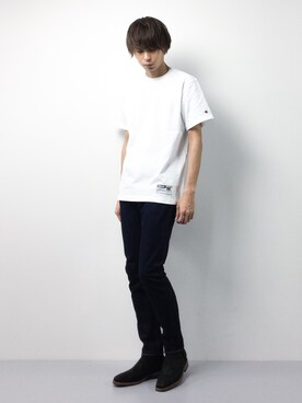 セキユウスケさん（メンズ・180cm）の春コーディネート