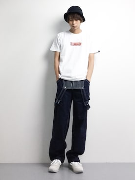 「FREAK'S STORE（フリークスストア）のアイテム（シューズ）」を使った、セキユウスケさん（メンズ・180cm）の春コーディネート
